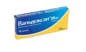 Вальдоксан 25мг 14шт